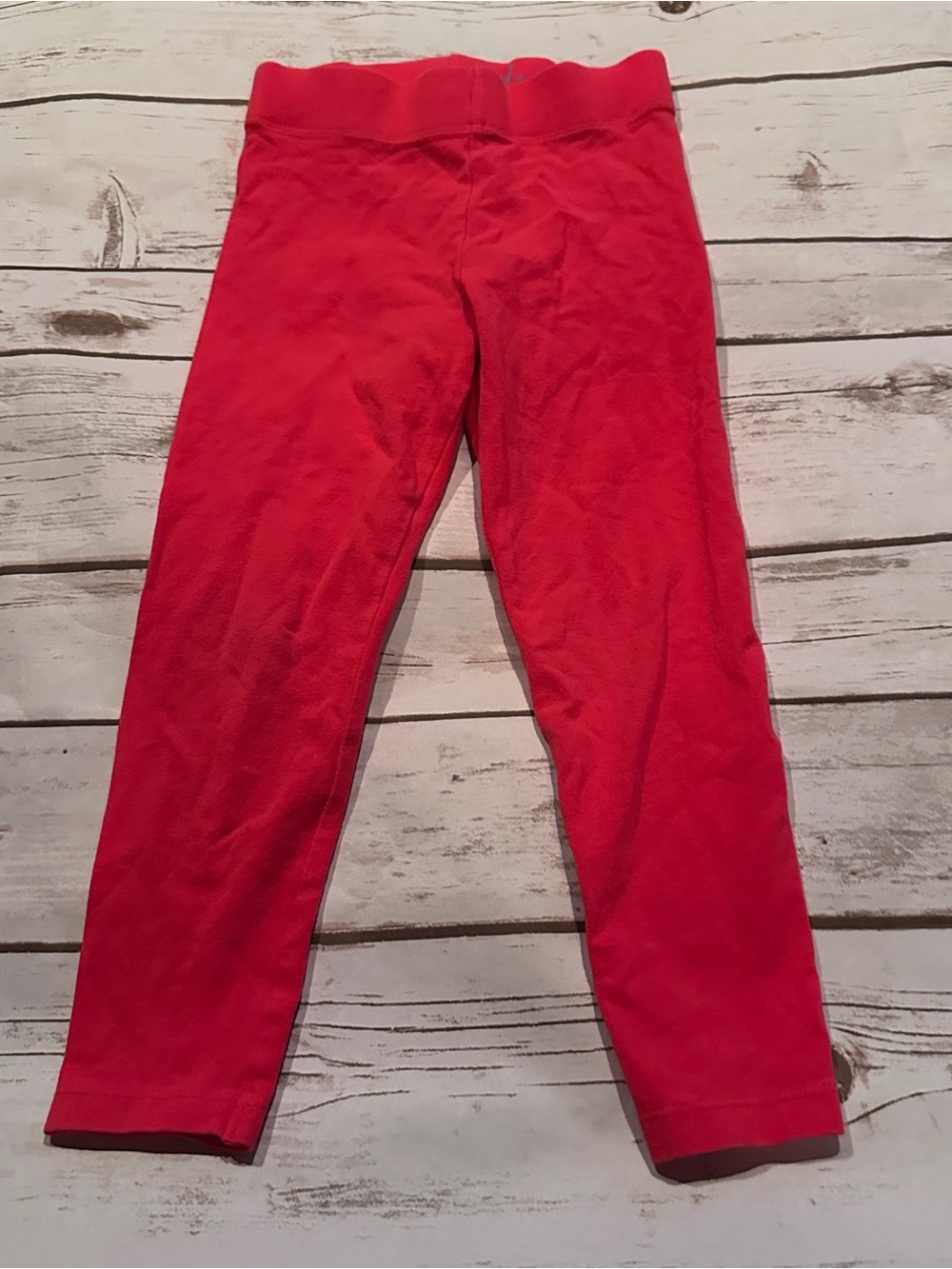 Mini Boden coral leggings vguc 3/4